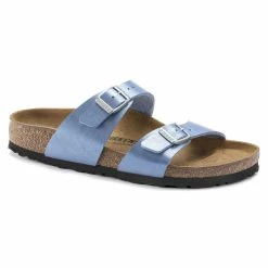 Best deal 💯 Birkenstock Sydney Birko-Flor Graceful Riviera Blue 🥰