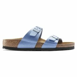 Best deal 💯 Birkenstock Sydney Birko-Flor Graceful Riviera Blue 🥰 -women-sandals sale 1022794 side