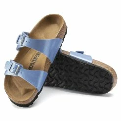 Best deal 💯 Birkenstock Sydney Birko-Flor Graceful Riviera Blue 🥰 -women-sandals sale 1022794 sole