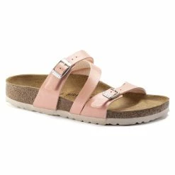 Discount 😀 Birkenstock Salina Birko-Flor Coral Peach ⭐