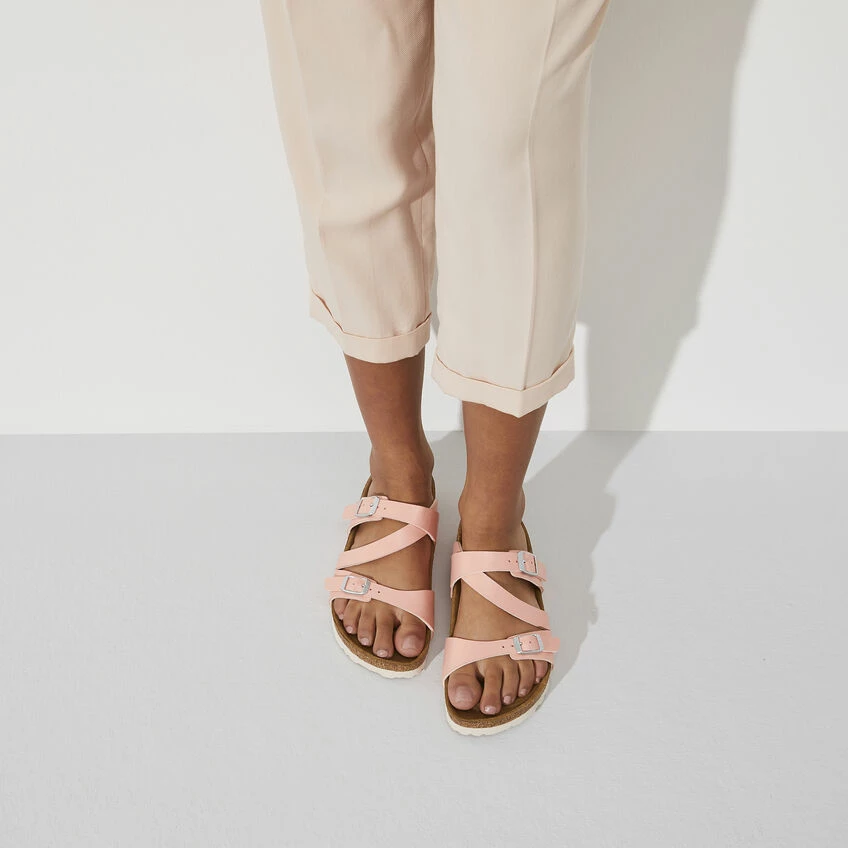 Discount 😀 Birkenstock Salina Birko-Flor Coral Peach ⭐ 4 Discount 😀 Birkenstock Salina Birko-Flor Coral Peach ⭐ - Image 4