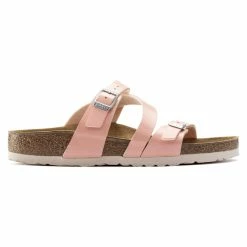 Discount 😀 Birkenstock Salina Birko-Flor Coral Peach ⭐ 16 Discount 😀 Birkenstock Salina Birko-Flor Coral Peach ⭐ -women-sandals sale 1022824 side