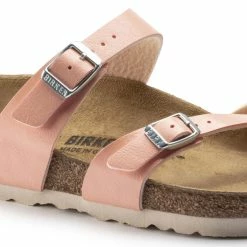 Best Pirce ⭐ Birkenstock Mayari Birko-Flor Coral Peach 🧨 -women-sandals sale 1022832 detail 1