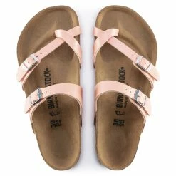 Best Pirce ⭐ Birkenstock Mayari Birko-Flor Coral Peach 🧨 -women-sandals sale 1022832 top