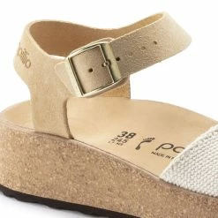 Wholesale ✔️ Papillio Glenda Suede Leather/Textile Almond Almond ❤️ -women-sandals sale 1022852 detail 1