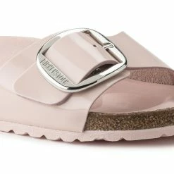 Discount 🧨 Birkenstock Madrid Natural Leather Patent High Shine Light Rose ❤️ -women-sandals sale 1022890 detail 1