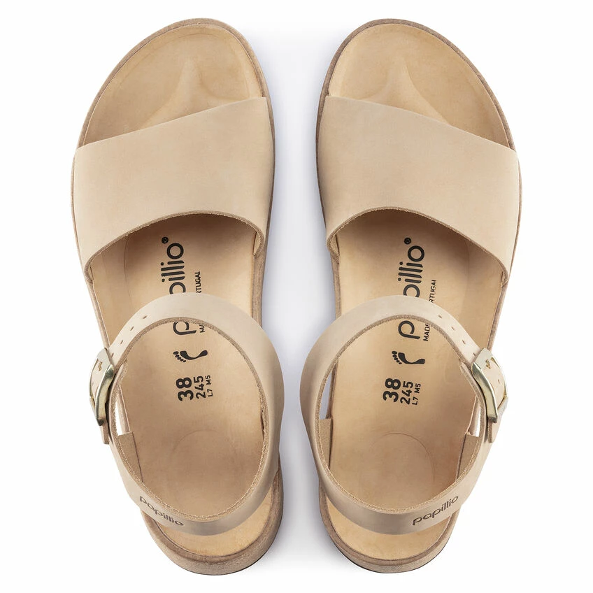 New ๐ Papillio Glenda Nubuck Leather Sandcastle ๐งจ 6 New ๐ Papillio Glenda Nubuck Leather Sandcastle ๐งจ - Image 6