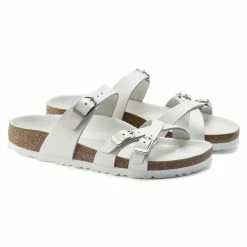 Best reviews of 🔥 Birkenstock Franca Natural Leather White ⌛ -women-sandals sale 1022982 pair