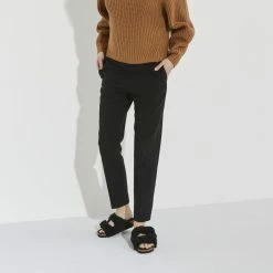 Best deal ⭐ Birkenstock Arizona Big Buckle Teddy Black 🥰 -women-sandals sale 1023103 f look f