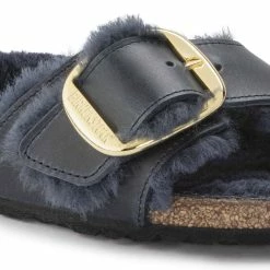 Budget ⌛ Birkenstock Madrid Big Buckle Oiled Leather Midnight 🛒 -women-sandals sale 1023185 detail 1