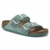 Cheap 🔥 Birkenstock Arizona Big Buckle Nubuck Leather Beryl ✔️