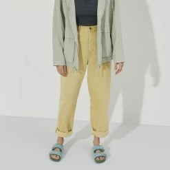 Best deal 🎉 Birkenstock Arizona Shearling Suede Leather Beryl ✔️ -women-sandals sale 1023259 f look f