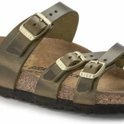 Promo ❤️ Birkenstock Franca Oiled Leather Olive 🎁 -women-sandals sale 1023310 detail 1