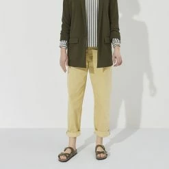 Promo ❤️ Birkenstock Franca Oiled Leather Olive 🎁 -women-sandals sale 1023310 f look f