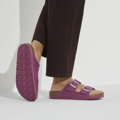 Brand new β¨ Birkenstock Arizona Nubuck Leather Dark Fuchsia π 12 Brand new β¨ Birkenstock Arizona Nubuck Leather Dark Fuchsia π -women-sandals sale 1023333 f closeup f