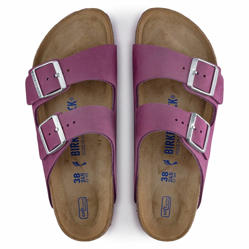 Brand new β¨ Birkenstock Arizona Nubuck Leather Dark Fuchsia π 6 Brand new β¨ Birkenstock Arizona Nubuck Leather Dark Fuchsia π - Image 6