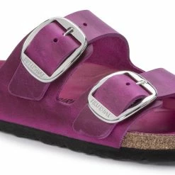 Cheap 🧨 Birkenstock Arizona Oiled Leather Festival Fuchsia ❤️ -women-sandals sale 1023336 detail 1