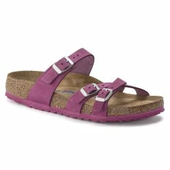 Top 10 😉 Birkenstock Franca Nubuck Leather Dark Fuchsia 🔥