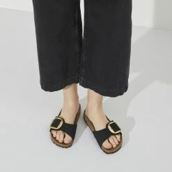 Coupon ๐ Birkenstock Madrid Nubuck Leather Black ๐ฅฐ 12 Coupon ๐ Birkenstock Madrid Nubuck Leather Black ๐ฅฐ -women-sandals sale 1023342 f closeup f