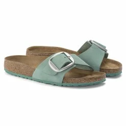 Cheap ⌛ Birkenstock Madrid Nubuck Leather Beryl 🎉 -women-sandals sale 1023385 pair