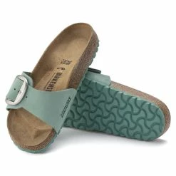 Cheap ⌛ Birkenstock Madrid Nubuck Leather Beryl 🎉 -women-sandals sale 1023385 sole