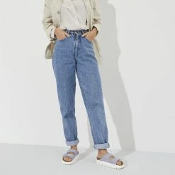 Best Sale 🌟 Papillio Arizona Suede Leather Purple Fog 😍 -women-sandals sale 1023499 f look f