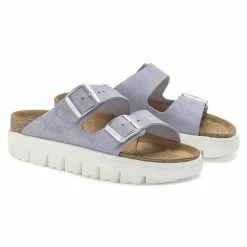 Best Sale 🌟 Papillio Arizona Suede Leather Purple Fog 😍 -women-sandals sale 1023499 pair