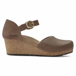 Wholesale 🎉 Papillio Mary Oiled Leather Cognac Cognac ⭐ -women-sandals sale 1023525 side