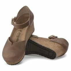 Wholesale 🎉 Papillio Mary Oiled Leather Cognac Cognac ⭐ -women-sandals sale 1023525 sole