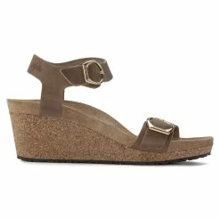 Best Sale 👍 Papillio Soley Oiled Leather Cognac ✨ -women-sandals sale 1023539 side