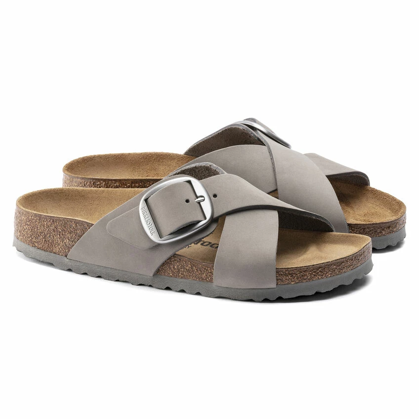Wholesale π₯ Birkenstock Siena Big Buckle Nubuck Leather Dove Gray π€© 5 Wholesale π₯ Birkenstock Siena Big Buckle Nubuck Leather Dove Gray π€© - Image 5