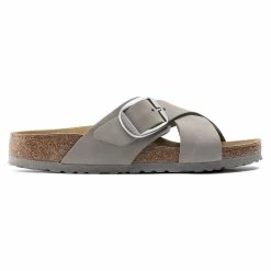 Wholesale π₯ Birkenstock Siena Big Buckle Nubuck Leather Dove Gray π€© 12 Wholesale π₯ Birkenstock Siena Big Buckle Nubuck Leather Dove Gray π€© -women-sandals sale 1023550 side