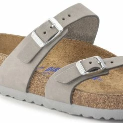 Coupon 🥰 Birkenstock Mayari Nubuck Leather Dove Gray ⌛ -women-sandals sale 1023577 detail 1