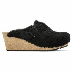 Flash Sale 👍 Papillio Fanny Shearling Teddy Black 🔔 -women-sandals sale 1023712 side