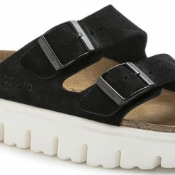 Hot Sale 🔥 Papillio Arizona Suede Leather Black ⌛ -women-sandals sale 1023717 detail 1