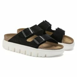 Hot Sale 🔥 Papillio Arizona Suede Leather Black ⌛ -women-sandals sale 1023717 pair