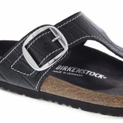 Outlet π Birkenstock Gizeh Big Buckle Natural Leather Patent Black Black π 14 Outlet π Birkenstock Gizeh Big Buckle Natural Leather Patent Black Black π -women-sandals sale 1023779 detail 1