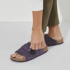 Best deal ❤️ Birkenstock Kyoto Suede Leather Wine 🔥 -women-sandals sale 1023784 detail 8