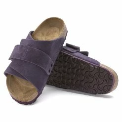 Best deal ❤️ Birkenstock Kyoto Suede Leather Wine 🔥 -women-sandals sale 1023784 sole