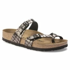 Buy ๐ Birkenstock Mayari Micro Fibre Gator Gleam Black ๐ฅฐ
