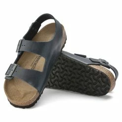 Best Sale π₯ Birkenstock Milano Oiled Leather Insignia Blue π 11 Best Sale π₯ Birkenstock Milano Oiled Leather Insignia Blue π -women-sandals sale 1023924 sole
