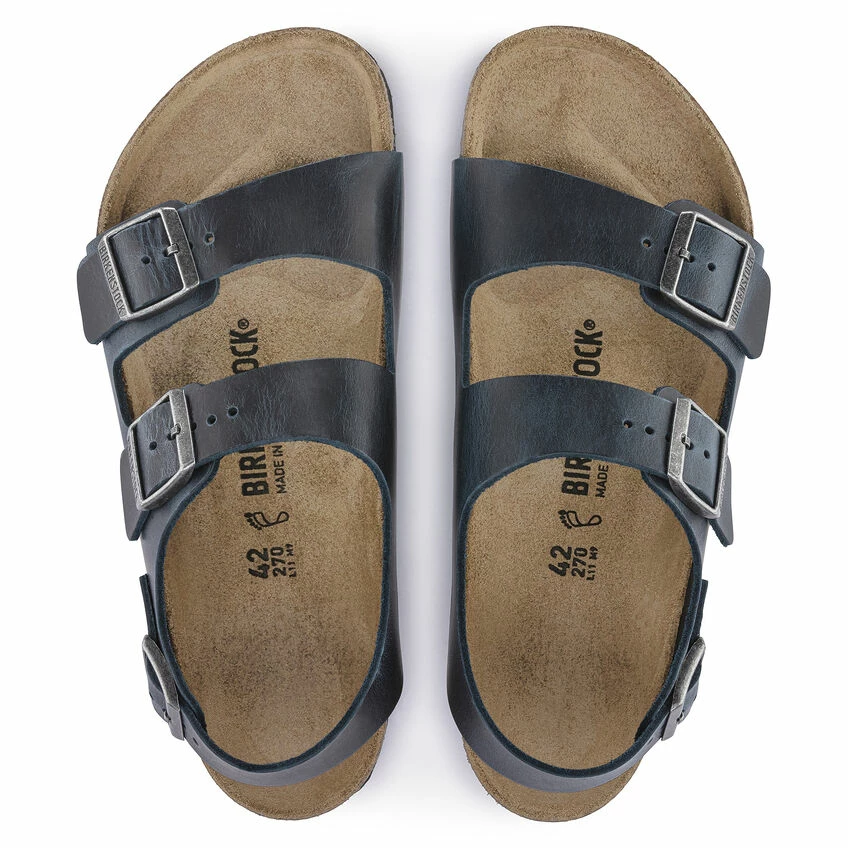 Best Sale π₯ Birkenstock Milano Oiled Leather Insignia Blue π 5 Best Sale π₯ Birkenstock Milano Oiled Leather Insignia Blue π - Image 5