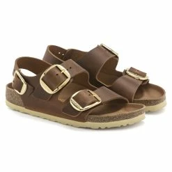 Outlet ✔️ Birkenstock Milano Big Buckle Oiled Leather Cognac ❤️ 15 Outlet ✔️ Birkenstock Milano Big Buckle Oiled Leather Cognac ❤️ -women-sandals sale 1023972 pair