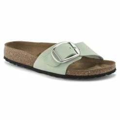 Flash Sale 🎁 Birkenstock Madrid Nubuck Leather Matcha ✔️