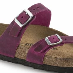 Cheap ⌛ Birkenstock Mayari Oiled Leather Festival Fuchsia 🛒 -women-sandals sale 1024034 detail 1