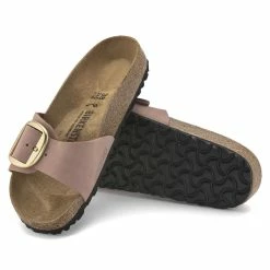 Best Pirce 👍 Birkenstock Madrid Big Buckle Nubuck Leather Old Rose Old Rose 🌟 -women-sandals sale 1024039 sole