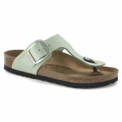 Best reviews of ✔️ Birkenstock Gizeh Big Buckle Nubuck Matcha 🤩