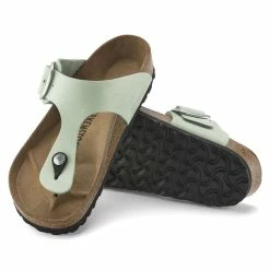 Best reviews of ✔️ Birkenstock Gizeh Big Buckle Nubuck Matcha 🤩 -women-sandals sale 1024046 sole