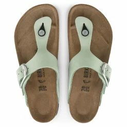 Best reviews of ✔️ Birkenstock Gizeh Big Buckle Nubuck Matcha 🤩 -women-sandals sale 1024046 top