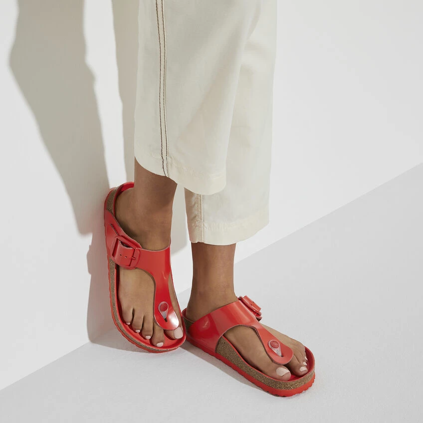 Best reviews of π Birkenstock Gizeh Natural Leather Patent High Shine Tomato π 4 Best reviews of π Birkenstock Gizeh Natural Leather Patent High Shine Tomato π - Image 4
